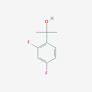 molecular formula C9H10F2O B130823 2-(2,4-Difluorophenyl)propan-2-ol CAS No. 51788-81-9