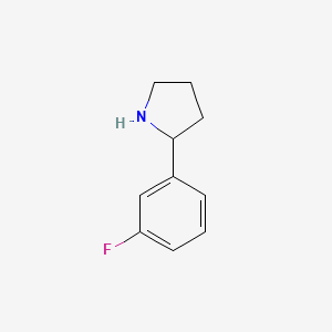 2-(3-Fluorophenyl)pyrrolidine