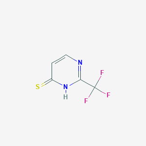 2-(Trifluoromethyl)pyrimidine-4(3H)-thione