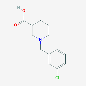 1-(3-Chlorobenzyl)piperidine-3-carboxylic acid
