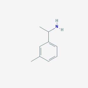 molecular formula C9H13N B1308325 1-(3-Methylphenyl)ethanamine CAS No. 70138-19-1