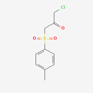 molecular formula C10H11ClO3S B1308338 3-Chloro-1-((4-methylphenyl)sulfonyl)acetone CAS No. 57122-47-1