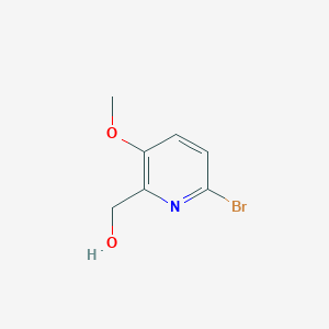 molecular formula C7H8BrNO2 B13083484 (6-Bromo-3-methoxypyridin-2-yl)methanol 