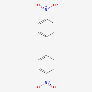 molecular formula C15H14N2O4 B1308364 2,2-Bis(4-nitrophenyl)propane CAS No. 137107-40-5
