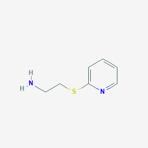 molecular formula C7H10N2S B1308370 2-(Pyridin-2-ylthio)ethanamine CAS No. 42416-20-6