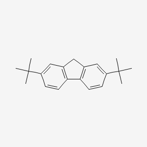 molecular formula C21H26 B1308379 2,7-二叔丁基芴 CAS No. 58775-05-6