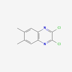 molecular formula C10H8Cl2N2 B1308383 2,3-Dichloro-6,7-dimethylquinoxaline CAS No. 63810-80-0