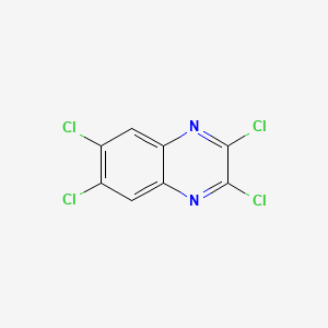 molecular formula C8H2Cl4N2 B1308392 2,3,6,7-Tetrachloroquinoxaline CAS No. 25983-14-6