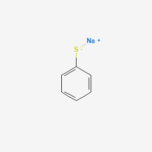 molecular formula C6H5NaS B1308409 Sodium benzenethiolate CAS No. 930-69-8
