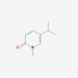 molecular formula C9H13NO B13084204 5-Isopropyl-1-methylpyridin-2(1H)-one 