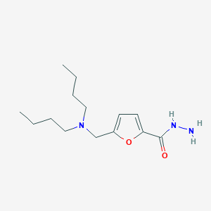 5-[(Dibutylamino)methyl]-2-furohydrazide