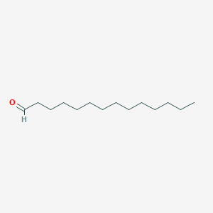 molecular formula C14H28O B130844 Tetradecanal CAS No. 124-25-4
