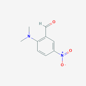 molecular formula C9H10N2O3 B1308454 2-(Dimethylamino)-5-nitrobenzaldehyde CAS No. 34601-40-6