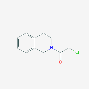 molecular formula C11H12ClNO B1308472 2-chloro-1-(3,4-dihydro-1H-isoquinolin-2-yl)ethanone CAS No. 41910-57-0
