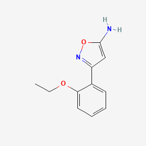 3-(2-Ethoxyphenyl)isoxazol-5-amine