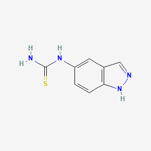1H-indazol-5-ylthiourea