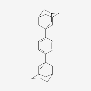 molecular formula C26H34 B1308494 1,1'-(1,4-phenylene)diadamantane CAS No. 10509-15-6