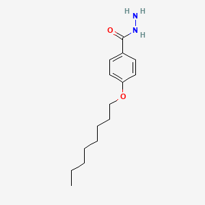 molecular formula C15H24N2O2 B1308497 Benzoic acid, 4-(octyloxy)-, hydrazide CAS No. 55510-49-1