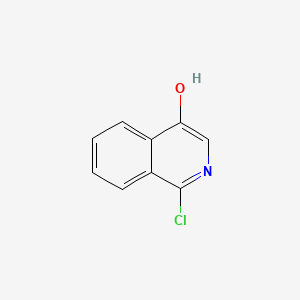 molecular formula C9H6ClNO B1308499 1-Chloroisoquinolin-4-ol CAS No. 3336-43-4