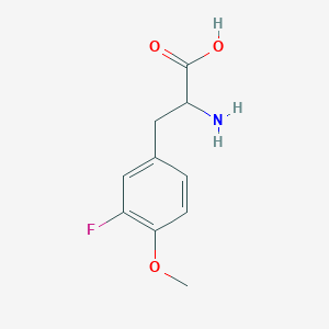 2-Amino-3-(3-fluoro-4-methoxyphenyl)propanoic acid
