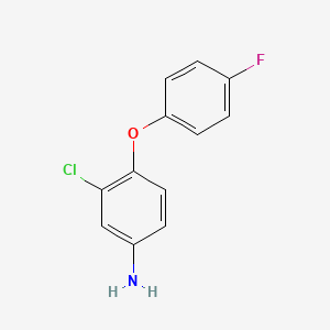 3-Chloro-4-(4-fluorophenoxy)aniline