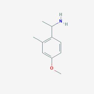 1-(4-Methoxy-2-methylphenyl)ethanamine