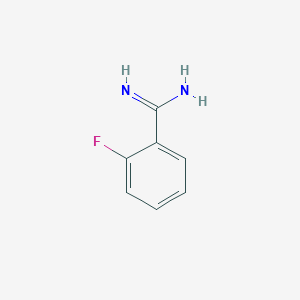 molecular formula C7H7FN2 B1308543 2-Fluorobenzamidine CAS No. 71204-93-8