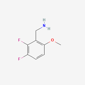 molecular formula C8H9F2NO B1308563 2,3-Difluoro-6-methoxybenzylamine CAS No. 886501-77-5