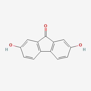 molecular formula C13H8O3 B1308586 2,7-Dihydroxy-9-fluorenone CAS No. 42523-29-5