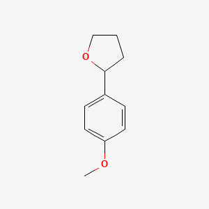 molecular formula C11H14O2 B1308591 2-(4-Methoxyphenyl)-tetrahydrofuran CAS No. 79623-15-7