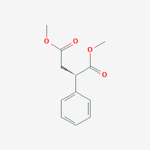 molecular formula C12H14O4 B13085930 (S)-Dimethyl 2-phenylsuccinate CAS No. 61548-76-3