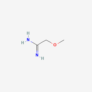 molecular formula C3H8N2O B1308600 2-Methoxyethanimidamide CAS No. 3122-73-4