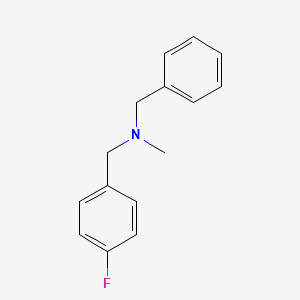 N-benzyl-1-(4-fluorophenyl)-N-methylmethanamine