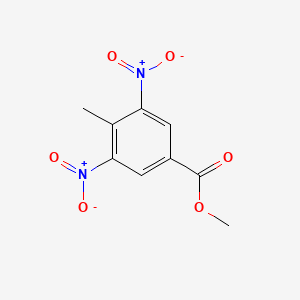 molecular formula C9H8N2O6 B1308606 Methyl 4-methyl-3,5-dinitrobenzoate CAS No. 49592-71-4