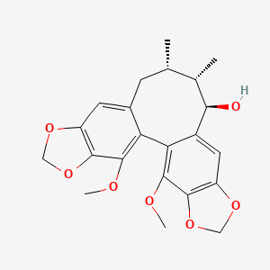 molecular formula C22H24O7 B13086106 GomisinR 