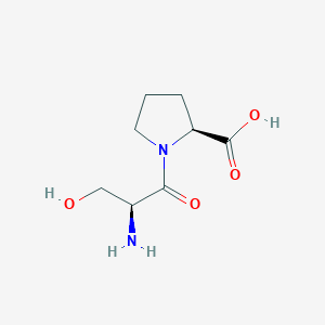 molecular formula C8H14N2O4 B1308611 H-Ser-Pro-OH CAS No. 23827-93-2