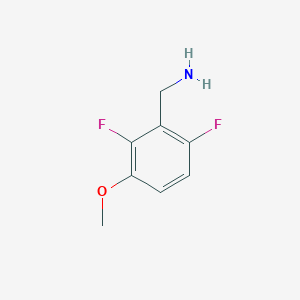 molecular formula C8H9F2NO B1308633 2,6-Difluoro-3-methoxybenzylamine CAS No. 886498-50-6