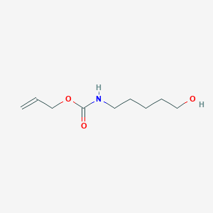 molecular formula C9H17NO3 B1308688 5-(Allyloxycarbonylamino)-1-pentanol CAS No. 221895-82-5