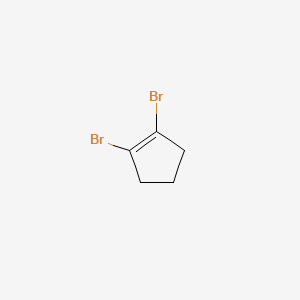 molecular formula C5H6Br2 B1308690 1,2-Dibromocyclopentene CAS No. 75415-78-0