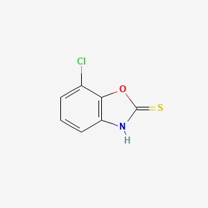 molecular formula C7H4ClNOS B1308705 7-Chloro-2-mercaptobenzoxazole CAS No. 51793-93-2