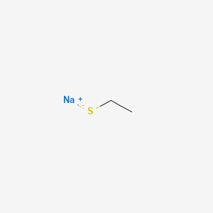 molecular formula C2H5NaS B1308713 Sodium ethanethiolate CAS No. 811-51-8