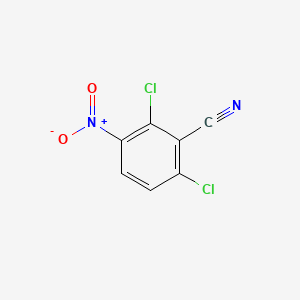 molecular formula C7H2Cl2N2O2 B1308716 2,6-Dichloro-3-nitrobenzonitrile CAS No. 5866-98-8