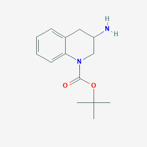 tert-Butyl 3-amino-3,4-dihydroquinoline-1(2H)-carboxylate
