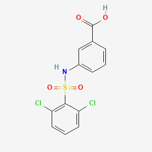 3-((2,6-Dichlorophenyl)sulfonamido)benzoic acid