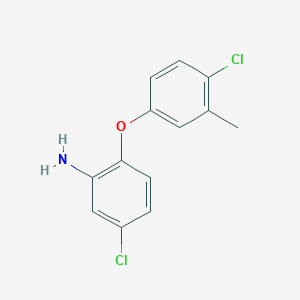 5-Chloro-2-(4-chloro-3-methylphenoxy)aniline