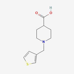 1-(Thien-3-ylmethyl)piperidine-4-carboxylic acid
