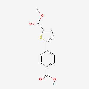 4-(5-methoxycarbonylthiophen-2-yl)benzoic Acid