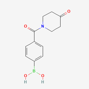 4-(4-Oxopiperidine-1-carbonyl)phenylboronic acid