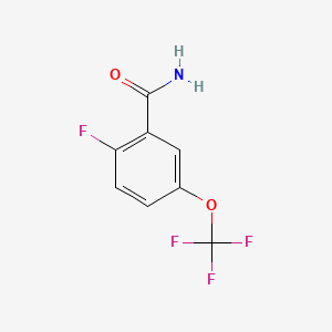 2-Fluoro-5-(trifluoromethoxy)benzamide