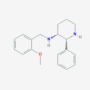 molecular formula C19H24N2O B130880 (2-Methoxy-benzyl)-(2-phenyl-piperidin-3-yl)-amine CAS No. 872726-33-5